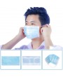 10PCS Disposable Civil Face Masks 3-layer Protection Elastic Earloop Dustproof Anti Spit Splash